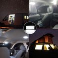 thumbnail image 5 of Rectangular 36 SMD Luz de techo de cúpula de coche Lámpara de lectura interior Cabina de carga LED Señal de giro Auto Camper Van Pickup Caravan Bus Sincero Electrónica, 5 of 5