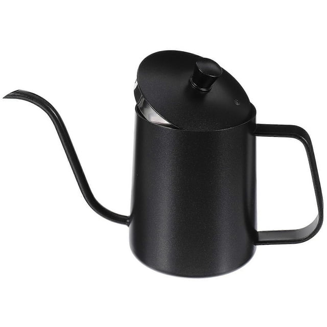 Stainless Long Spout Kettle for Storage with Control and Coffee Container