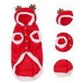 thumbnail image 1 of SHOWERORO Dog Deer Costume in Flannel for Photo Taking 1Pack, 1 of 5