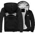 thumbnail image 2 of Chaqueta con estampado de la ciudad de Los Ángeles, California, para hombre, sudadera gruesa de invierno, abrigo holgado de gran tamaño, ropa informal con capucha para hombre, 2 of 5