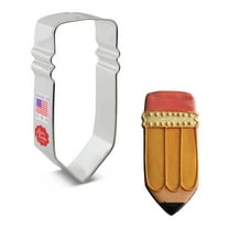 Ann Clark Pencil Cookie Cutter 4", Made in USA
