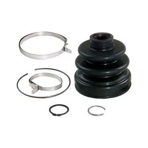 Front Inner CV Boot Kit - Compatible with 2004 - 2015 Nissan TITAN 4WD 2005 2006 2007 2008 2009 2010 2011 2012 2013 2014