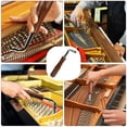 thumbnail image 3 of Piano Tuning Kit For Apprentices And Professionals, Includes High-Quality Tuning Hammer, Temperament Strip For Efficient Muting, 8 Pieces With Tool Storage Pouch For Safe Transport, 3 of 5