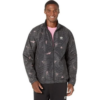 adidas Essentials 3-Stripes Tricot Track Jacket (Mens, Legend Ink