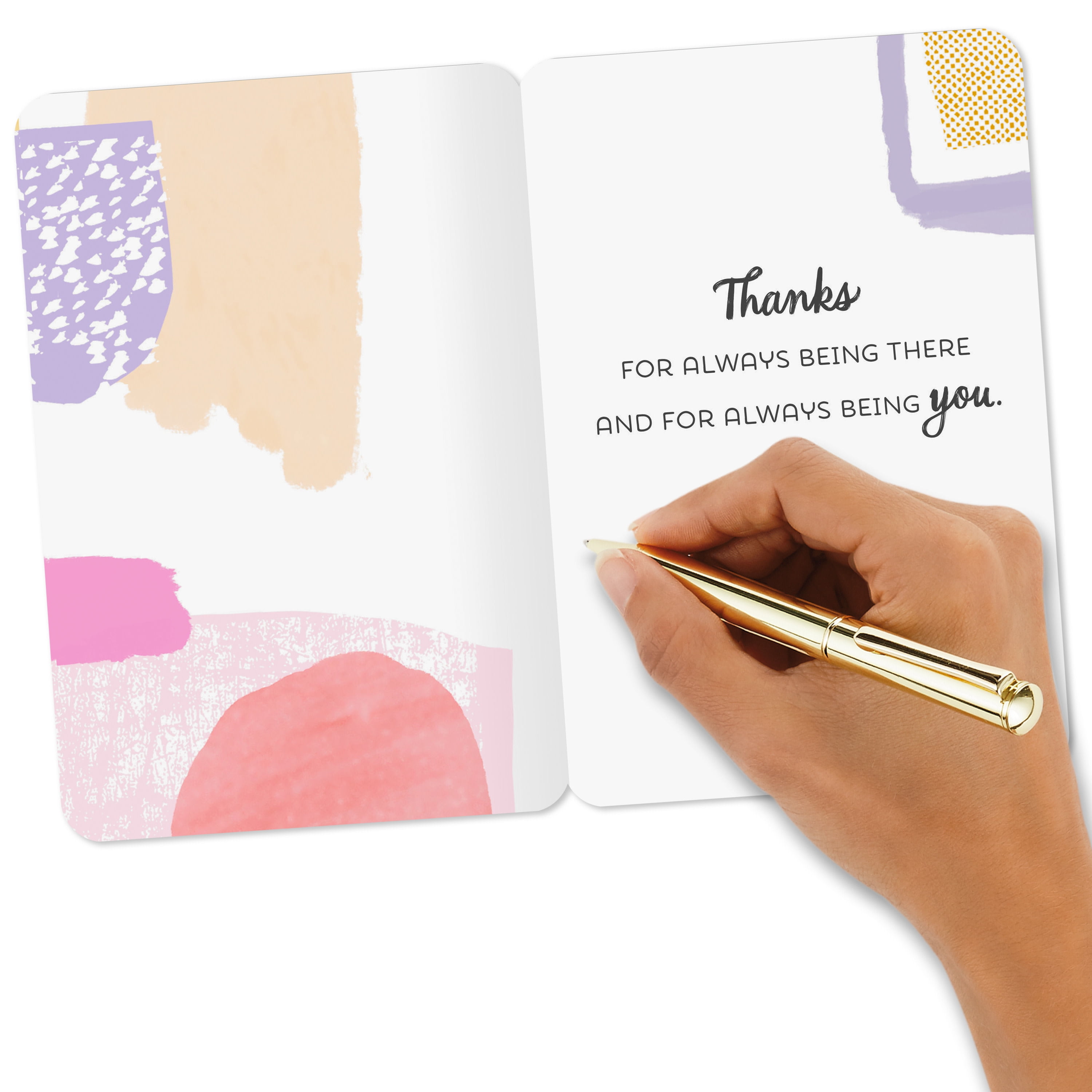 Hallmark Just Because Thank You Card (Lucky to Know You)
