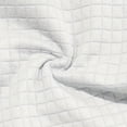 thumbnail image 5 of Mens 2 Piece Outfits 2026 Waffle Quarter Zip Short Sleeve Polo Shirts Bermuda Shorts Matching Set Textured Beach Set White S, 5 of 5