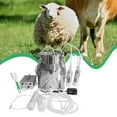 Julam Cow Milking Machine 14L Milker with FoodGrade Silicone Cups