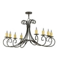 thumbnail image 4 of Meyda Tiffany 146659 Elon 8 Light 24" Wide Taper Candle Style Chandelier - Custom, 4 of 5