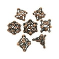 thumbnail image 1 of HUASHENG Metal Dice Set Dice 7 Pcs Metal Polyhedral Dice Set TRPG 0 Polyhedral Dice Set For MTG Role Playing Rolling Table Games Accessories, 1 of 5