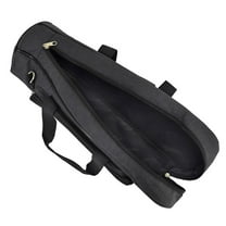 QccHieUs Trumpet Bag 7mm Padded Carry Handle Zipper Portable Lightweight Trumpet Case