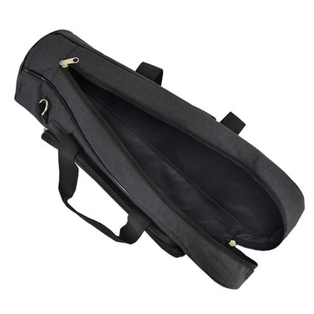 QccHieUs Trumpet Bag 7mm Padded Carry Handle Zipper Portable Lightweight Trumpet Case