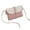 Pink, variant on Crossbody Bags for Women Embroidered Dumpling Bag Leather Tote Bag for Women Classic Color Matching Thorn Purse Strap Pink
