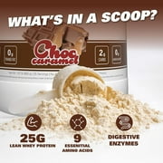 EHP Labs OxyWhey Whey Protein Powder - 25g of Whey Isolate Protein Powder, Meal Replacement Shake, Sugar Free Protein Powder - 25 Serves (Chocolate Caramel)