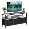 thumbnail image 4 of Industrial TV Stand, Entertainment Center with Storage, 47.2"W TV Stand for Bedroom, Small TV Stand Dresser with Drawers and Shelves, TV & Media Console Table Furniture for Living Room, 4 of 9