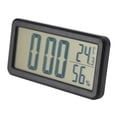 thumbnail image 1 of Mini Horloge Numérique, Réveil Numérique Horloge à Piles Polyvalente Murale pour Bureau pour Dortoir d'Étudiant pour, 1 of 8