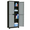 thumbnail image 4 of RAM Quality Products PRESTIGE UTILITY 3 Shelf Lockable Storage Cabinet, Gray, 4 of 7