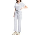thumbnail image 4 of New Clinical Scrubs Top Pants Set Uniforme Mujer Doctor Nurse Surgical Uniforms Woman Beauty Salon Work Wear Nursing Set, 4 of 4