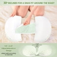 thumbnail image 3 of Almohada de embarazo para dormir, almohada de maternidad para mujeres embarazadas, almohadas de maternidad y cuerpo, soporte de almohada de embarazo para espalda, caderas, 3 of 8