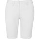 thumbnail image 1 of Kariban - Pantalón corto chino Bermuda para chica muejr (Blanco), 1 of 2