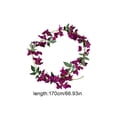 thumbnail image 3 of Dvumao 67 in Artificial Bougainvillea Flower Garland, Silk Faux Hanging Vine for Outdoor Porch, 3 of 6