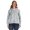 Other, variant on J. America - Women's Zen Fleece Full-Zip Hooded Sweatshirt - 8913 - Cement