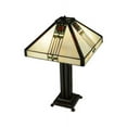 thumbnail image 3 of Meyda Tiffany 139227 23.5" H Pasadena Rose Table Lamp - Beige, 3 of 4