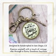 thumbnail image 5 of I Can Do All Things Faith Inspire Gutsy Goodness Bronze Keychain Brave Life Phil 4 13 Quote Cross Charm, 5 of 8