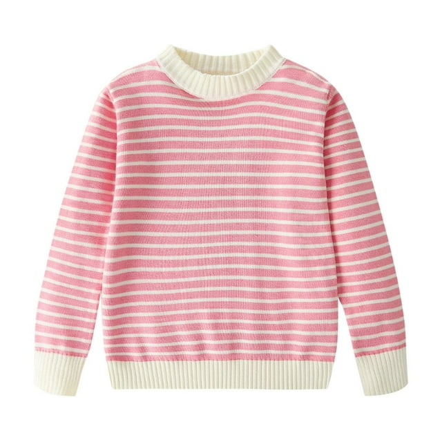 Tricot pour Bébé Garçons Filles Automne Hiver Tenues Rose