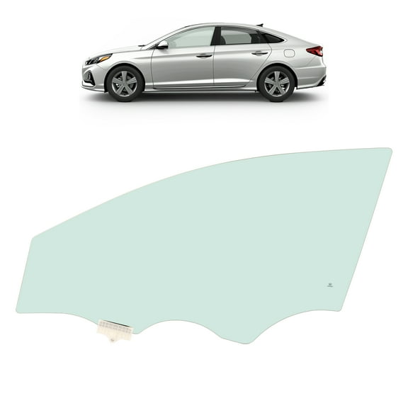 Kojem Front Door Window Glass Tempered Glass for 2015-2019 Hyundai Sonata 4 Door Sedan Driver Left Side #82410C2000