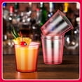 thumbnail image 4 of BlinkLLX 100 Pcs Neon Plastic Shot Glasses 1 oz disposable shot glasses colored Mini Party Drinking Cups for Cocktail Whiskey Wine Birthday Christmas New Year Party(Pink), 4 of 14