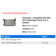 thumbnail image 2 of Intercooler - Compatible with 2006 - 2010 Volkswagen Passat 2.0L 4-Cylinder 2007 2008 2009, 2 of 2