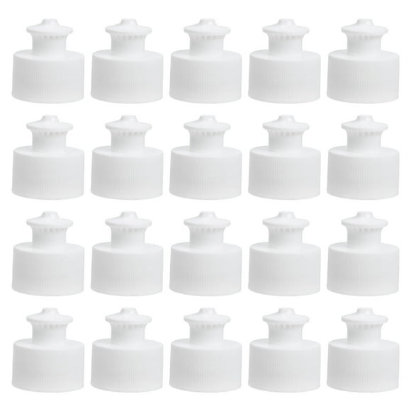 HINTRMENT 20Pcs Screw Tops for Bottles Water Bottle Caps Sealing Function