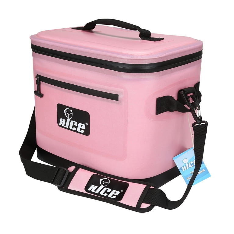 Nice Cle-521254 Pink 30 Can Soft Sided Cooler - Walmart.com