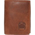 thumbnail image 4 of Cancer Men's RFID Blocking Real Leather Bifold Trifold Zodiac Sign Wallet Trifold, 4 of 7