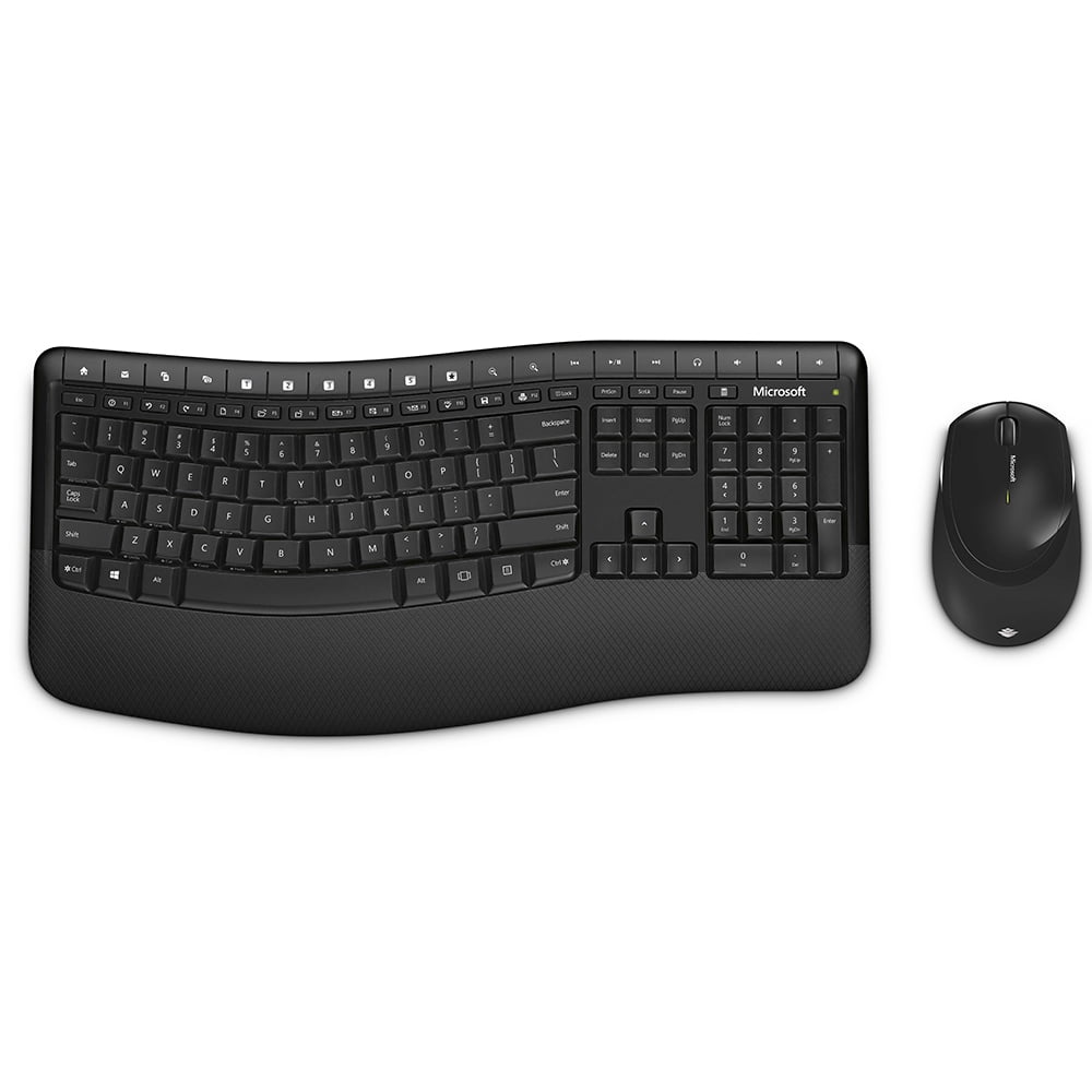 Microsoft Comfort 5050 Keyboard Mouse Set - Walmart.com