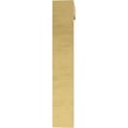 thumbnail image 4 of 3"W x 6"D x 18"H Thin Alma Rough Cedar Woodgrain TimberThane Corbel, Primed Tan, 4 of 6