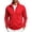 Red, variant on Wrtxtat Track Jackets for Men Fashion Stripe Color Block Midweight Stand Collar Zip Up Sportswear Sweatshirt Coats with Pockets Yellow M