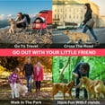 thumbnail image 7 of YRLLENSDAN Dog Stroller for Small Dogs 35 lbs Cat Stroller Pet Strollers Waterproof Portable Travel Cat Dog Stroller with Cup Holder, Red, 7 of 7