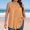 Orange, variant on Vivianyo HD Women's Plus Size Round Neck Pleated Sleeveless Tank Top, Casual Loose Flowy Tunic Vest, Women's Army Green, Sizes L-5XL