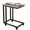 Gray, variant on EDX C-Shaped End Table, Small Side Table for Couch, Sofa Table with Metal Frame for Living Room, Bedroom, Bedside, Rust