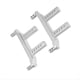 thumbnail image 3 of Poste de Montaje de Carrocería Delantera y Trasera de Aleación de Aluminio para SCY 1/16 16101 16102 16103 16101PRO RC Car Upgrade Parts Silver, 3 of 5
