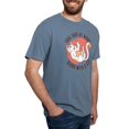 thumbnail image 4 of CafePress - Sleep With A Cat T Shirt - Mens Comfort Colors Shirt, 4 of 5