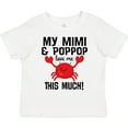 thumbnail image 3 of Inktastic Mimi and Poppop Love Me Boys or Girls Toddler T-Shirt, 3 of 5