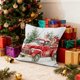 thumbnail image 4 of Uuiauoio Christmas Pillow Cover with Holiday Designs, Polyester Sofa and Home Decor for Seasonal Celebrations, Festive Throw Pillow Case for Living Room and Gift Giving,Winter Holiday Decorations, 4 of 6