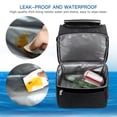 thumbnail image 4 of Bolsa de Almuerzo de Doble Cubierta de Aislamiente Bag Fug-Profect Bolson Bolsa de Enfriador Bolso para Hombres Mujeres para Acampar Al Aire Libre Picnic Playa, 4 of 6