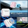 thumbnail image 5 of AirPods 4 Case,【Built-in Invisible Bracket】 Secure Lock Case [Compatible with MagSafe] for AirPods 4th Generation 2024 wiht Cleaning Kit,Auto-Open,Military Grade Protective, 5 of 6