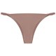 thumbnail image 1 of Gibobby Panty Microfibra con Encaje Bikini cintura para mujer, ropa interior, calzoncillos baño, pantalones cortos playa, pantalones cortos playa (Café, S), 1 of 4
