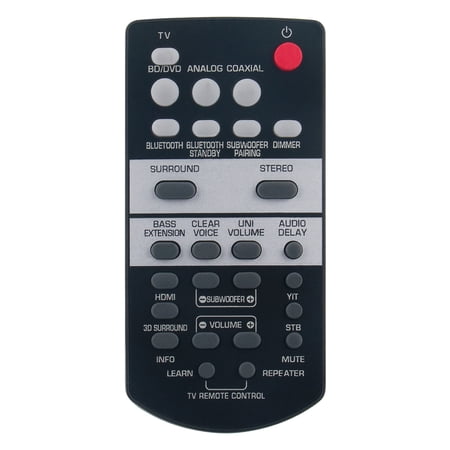 Winflike Replaced Remote Control Fit For Yamaha Soundbar ATS-1080 ATS-1030 FSR66 YAS-105 ATS-1070