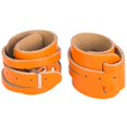 thumbnail image 1 of Muñequera protectora de cuero de vaca Artificial para levantamiento de pesas, muñequera de entrenamiento, soporte para gimnasio, deportes, Fitness, 1 par, 1 of 1