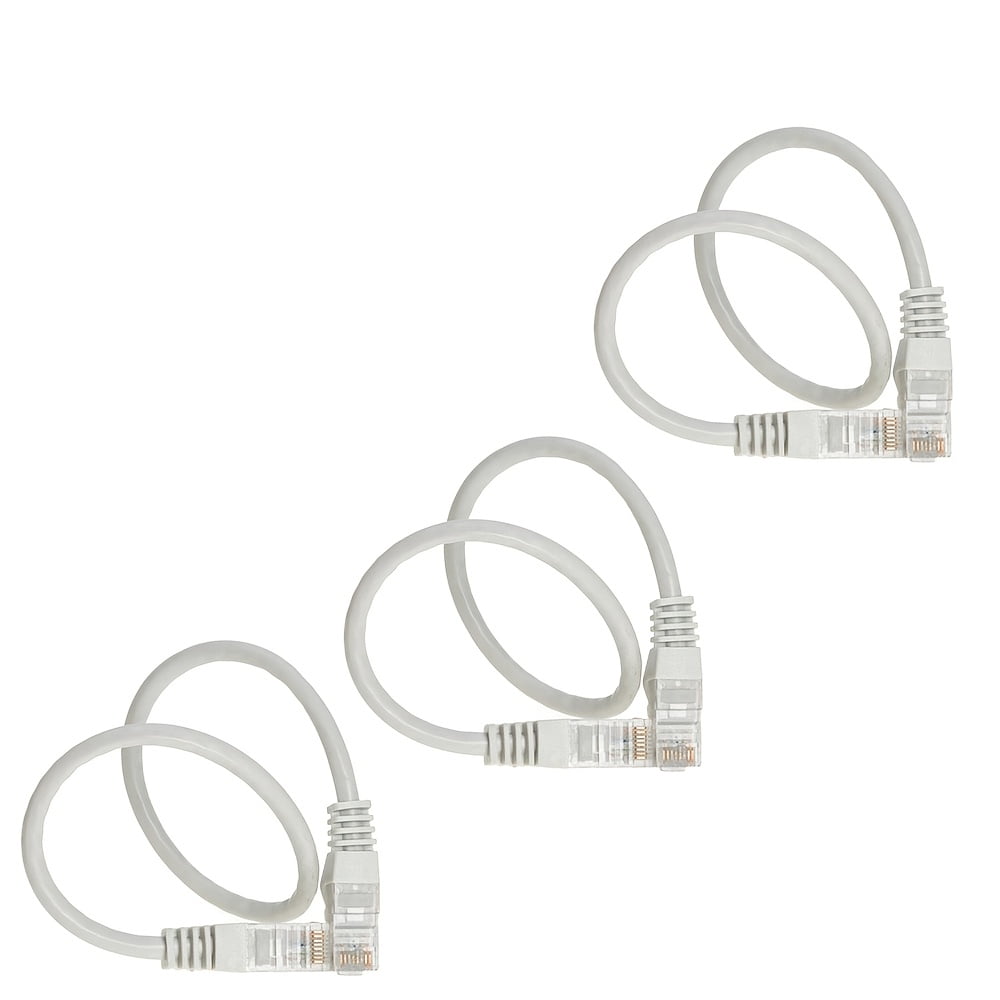 3 Pack 3.2ft CAT5 RJ45 Ethernet LAN Network Cable For PS XBox Internet Router